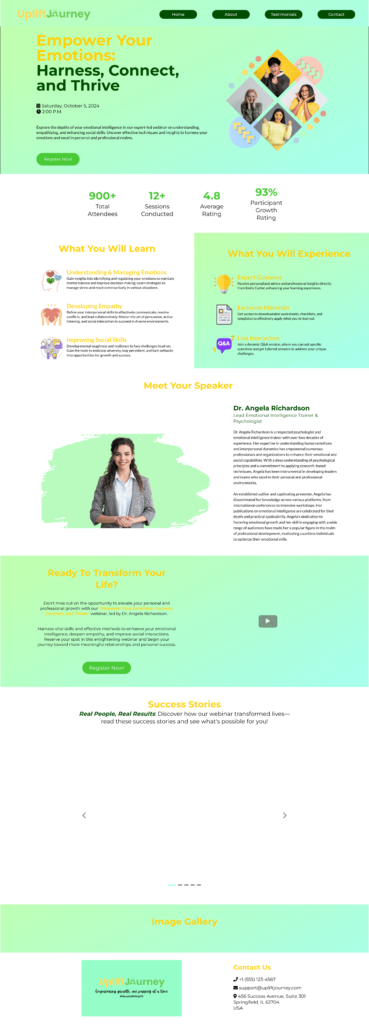 Go High Level Landing pages Examples