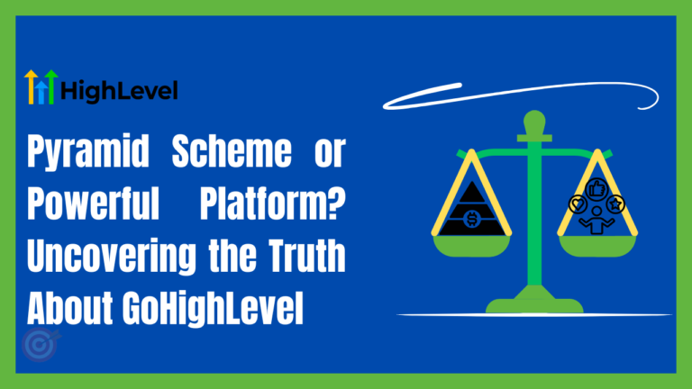 GoHighLevel pyramid scheme