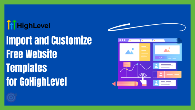 Free website templates for GoHighLevel