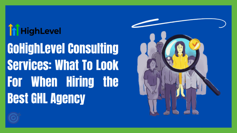 GoHighLevel consultation services