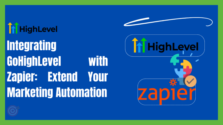 Integrating GoHighLevel with Zapier