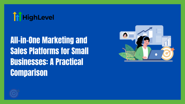 All-in-One Marketing and Sales Platforms for Small Businesses: A Practical Comparison