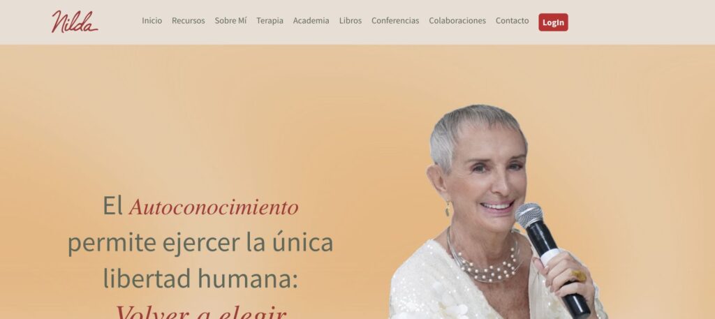 Nilda Chiaraviglio website and GoHighLevel automation case study by GHLFocus
