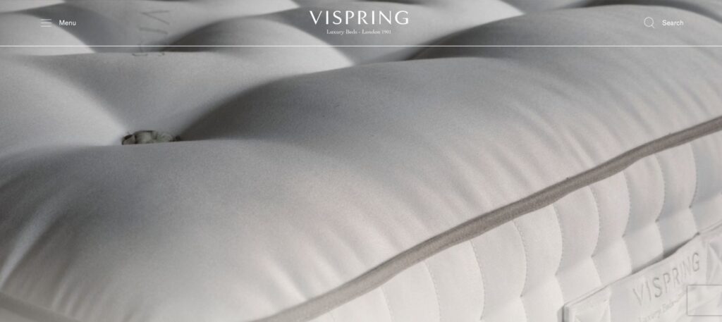 Vispring website and GoHighLevel automation support case study by GHLFocus