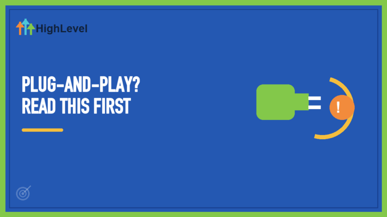Plug and Play GoHighLevel Snapshot