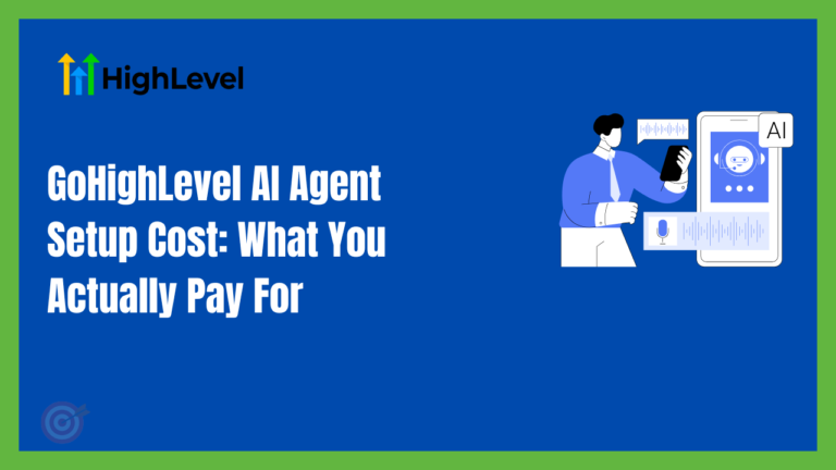 GoHighLevel AI agent setup cost for chatbot, Voice AI and human handoff
